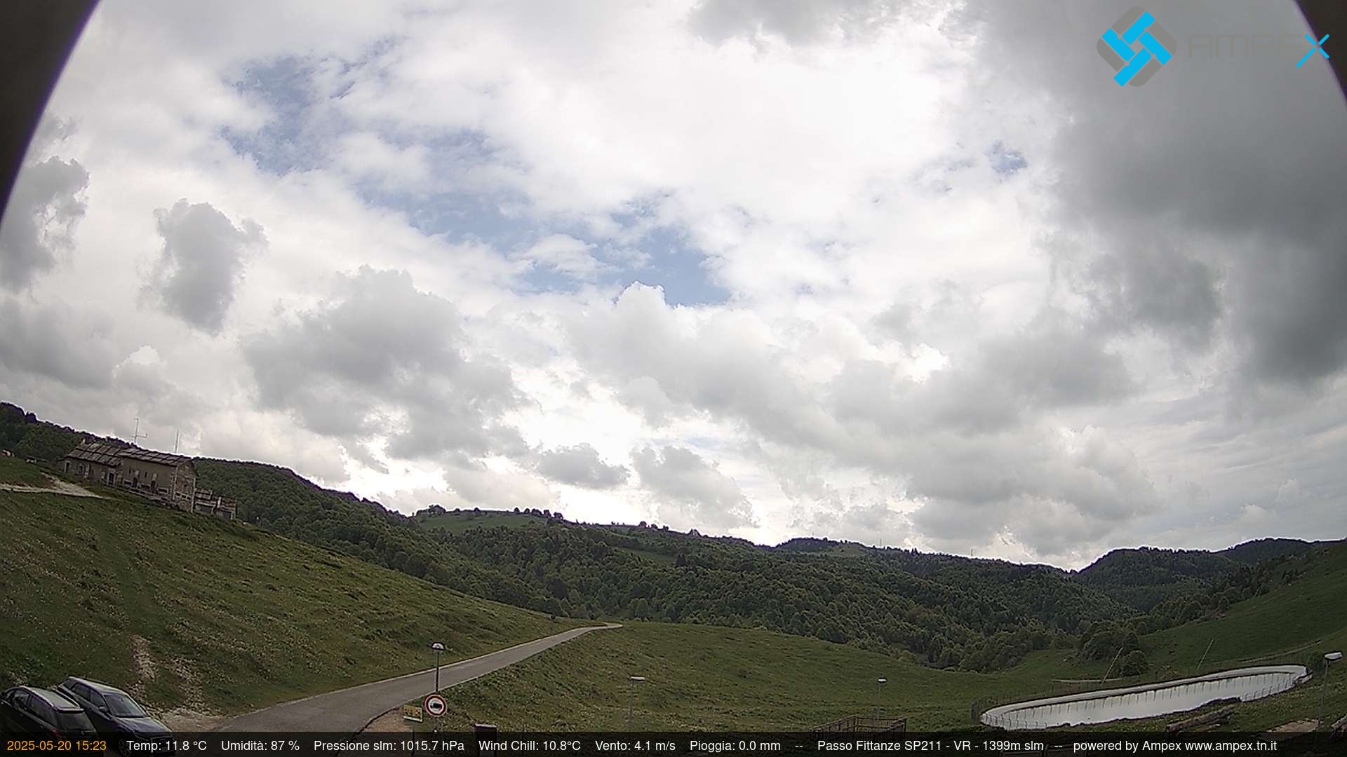immagine della webcam nei dintorni di San Giovanni Ilarione: webcam Erbezzo